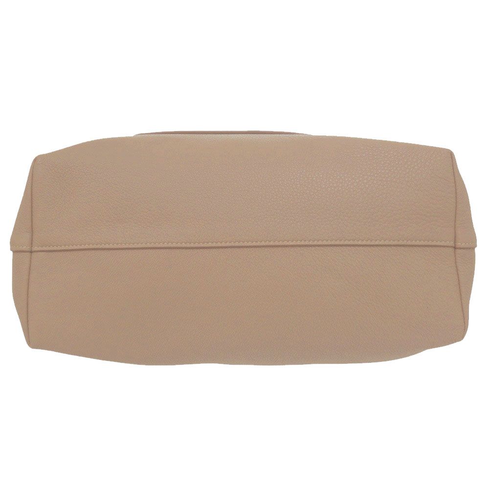 Prada 2-Way Gold Leather Cameo Cammeo Beige Shoulder Bag
