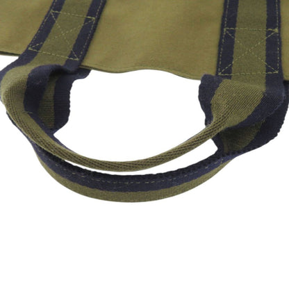 Hermes Fourre Tout Cabas Cotton Khaki Tote