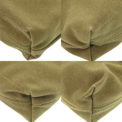 Hermes Fourre Tout Cabas Cotton Khaki Tote
