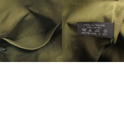 Hermes Fourre Tout Cabas Cotton Khaki Tote