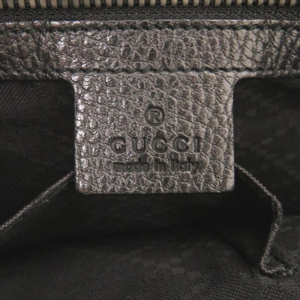 Gucci Leather Black 2-Way Tote