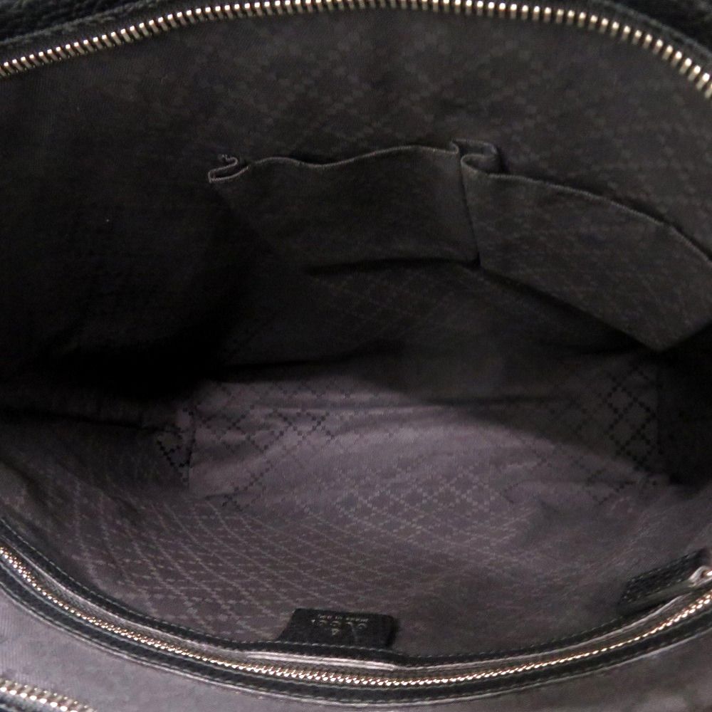 Gucci Leather Black 2-Way Tote