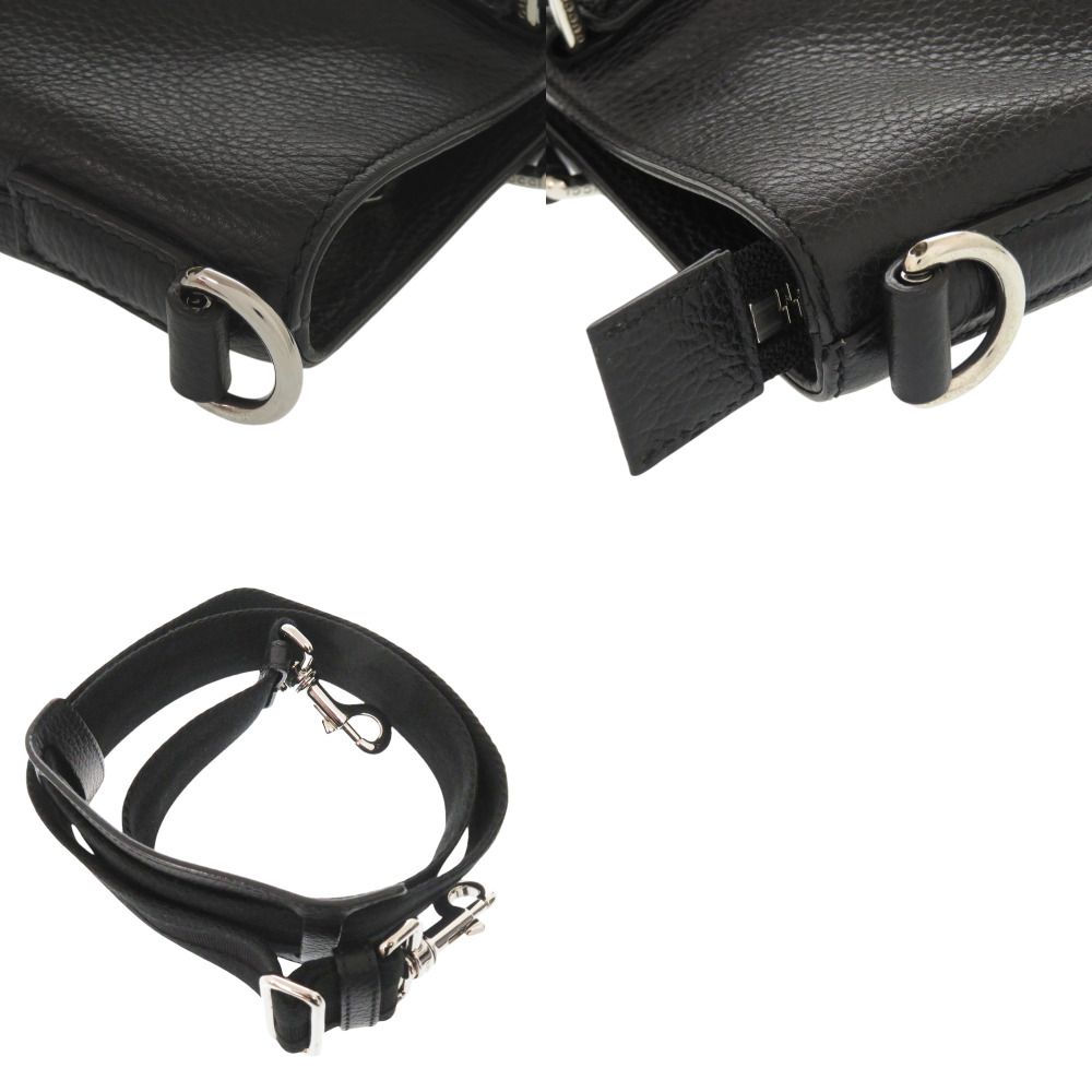 Gucci Leather Black 2-Way Tote