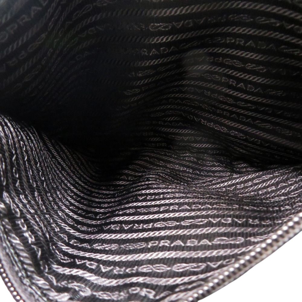 Prada Camouflage Tessuto Khaki Shoulder Bag