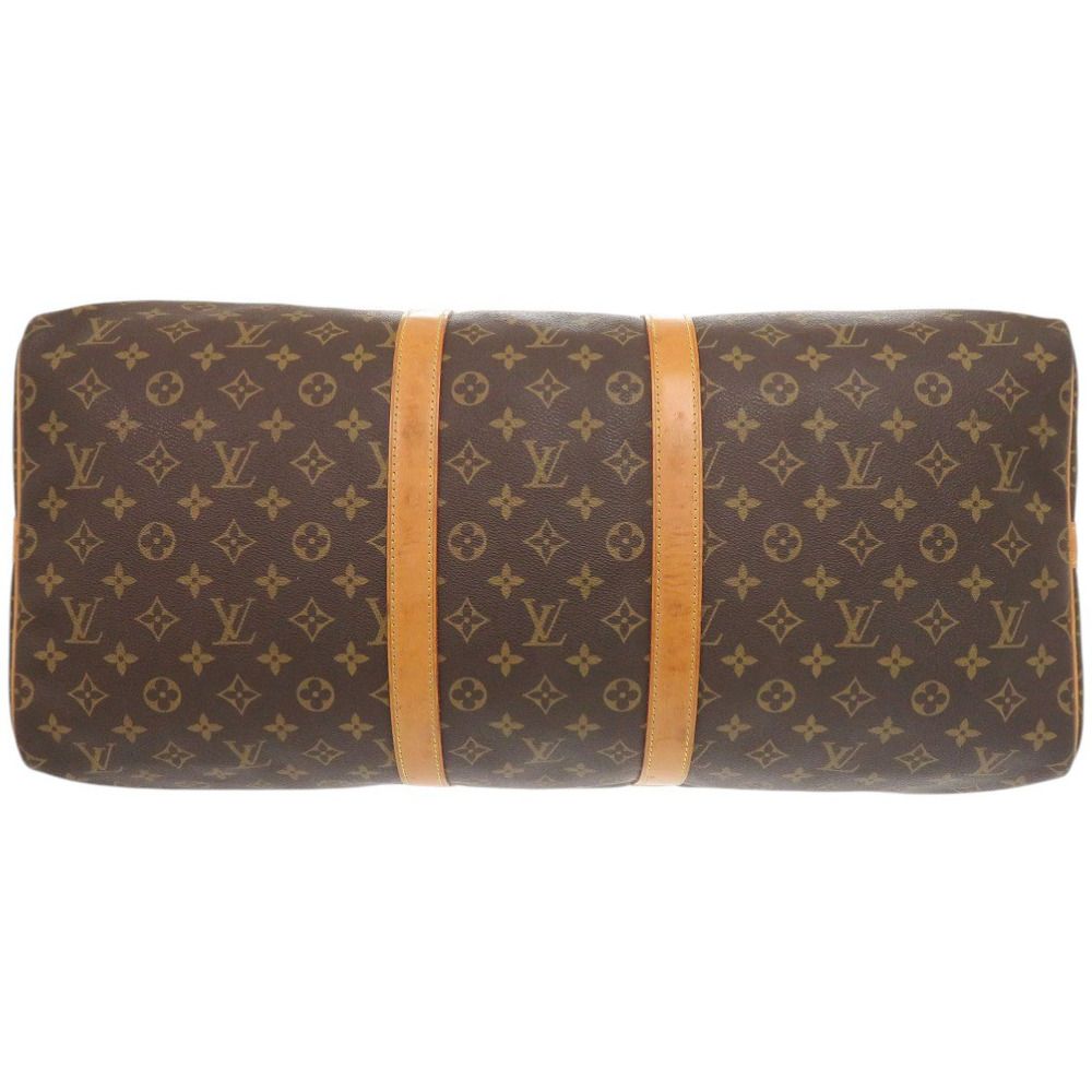 Louis Vuitton Keepall Bandouliere 55 Monogram Boston Bag