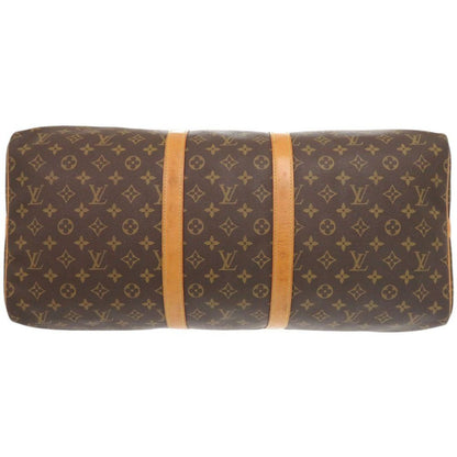 Louis Vuitton Keepall Bandouliere 55 Monogram Boston Bag