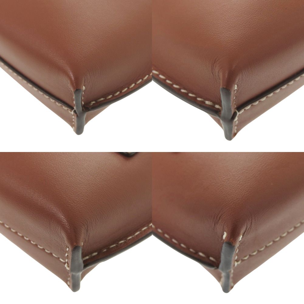 Loewe Gate Pocket Leather Brown Shoulder Bag