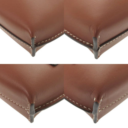 Loewe Gate Pocket Leather Brown Shoulder Bag