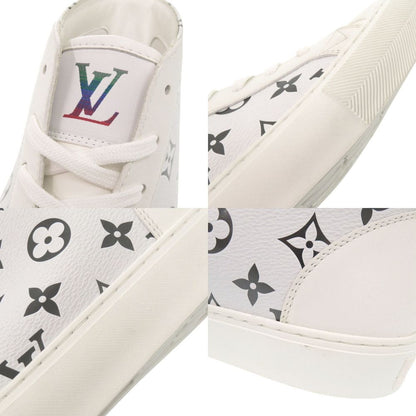 Louis Vuitton Tattoo Line Monogram High Cut 6.5 Leather Rubber White