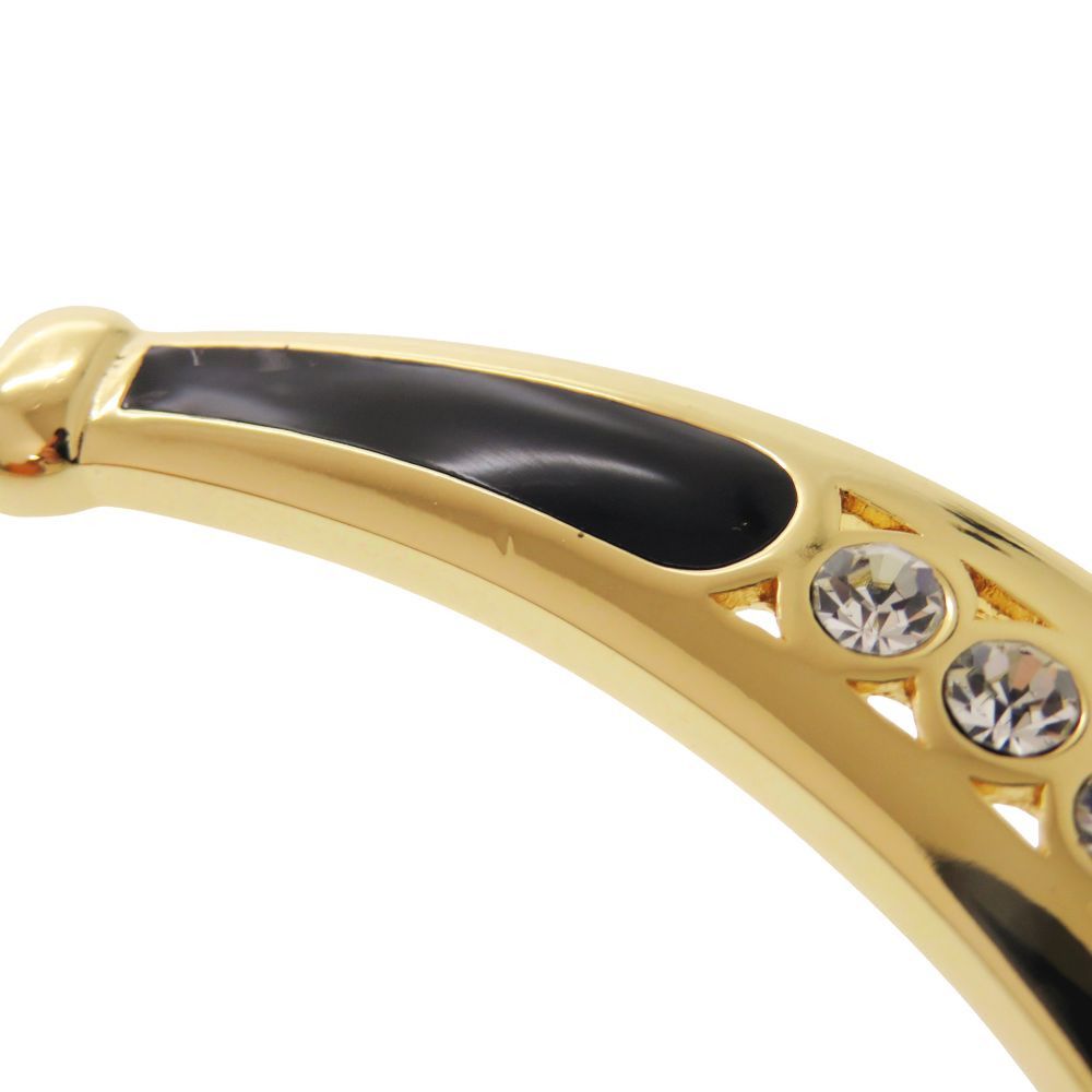 Dior Vintage Choker Necklace Stone Metal Gold