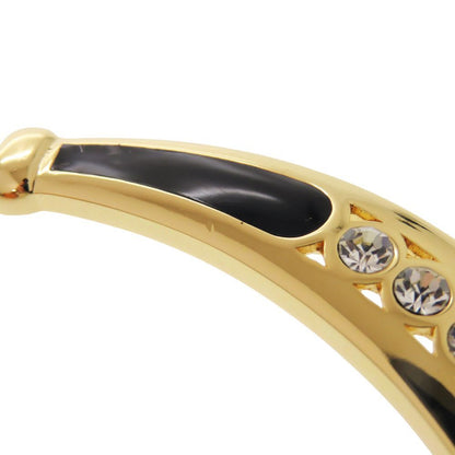 Dior Vintage Choker Necklace Stone Metal Gold