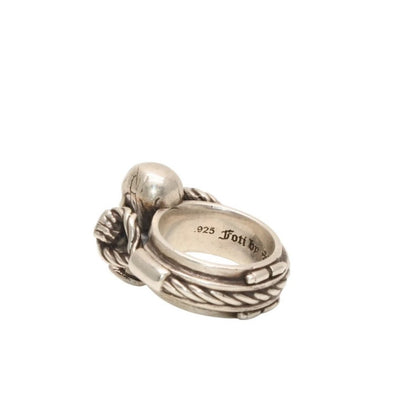 Chrome Hearts FT Hrrsttr Cable Small Foti Harris Teeter Ring — view 6