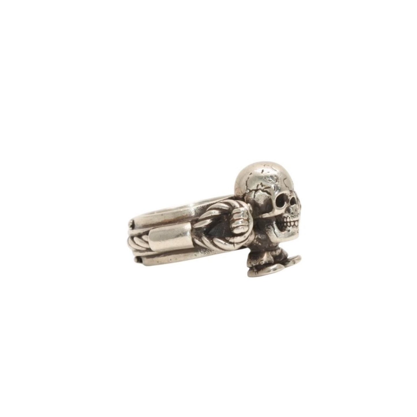 Chrome Hearts FT Hrrsttr Cable Small Foti Harris Teeter Ring — view 3