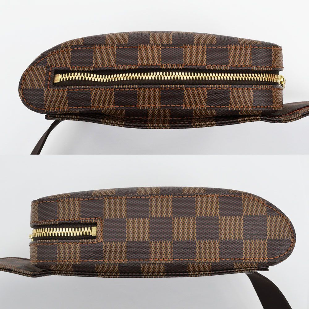 Louis Vuitton Damier Geronimos Body Waist Bag Brown