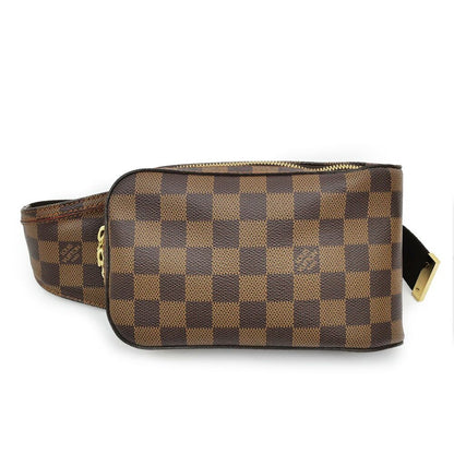 Louis Vuitton Damier Geronimos Body Waist Bag Brown