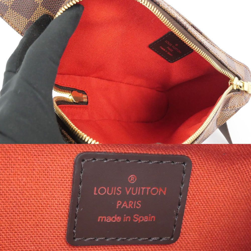 Louis Vuitton Damier Geronimos Body Waist Bag Brown