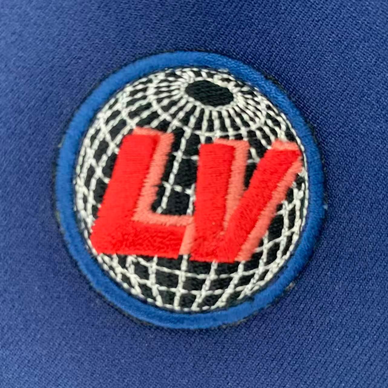 Louis Vuitton Shorts LV Logo Embroider Navy 36