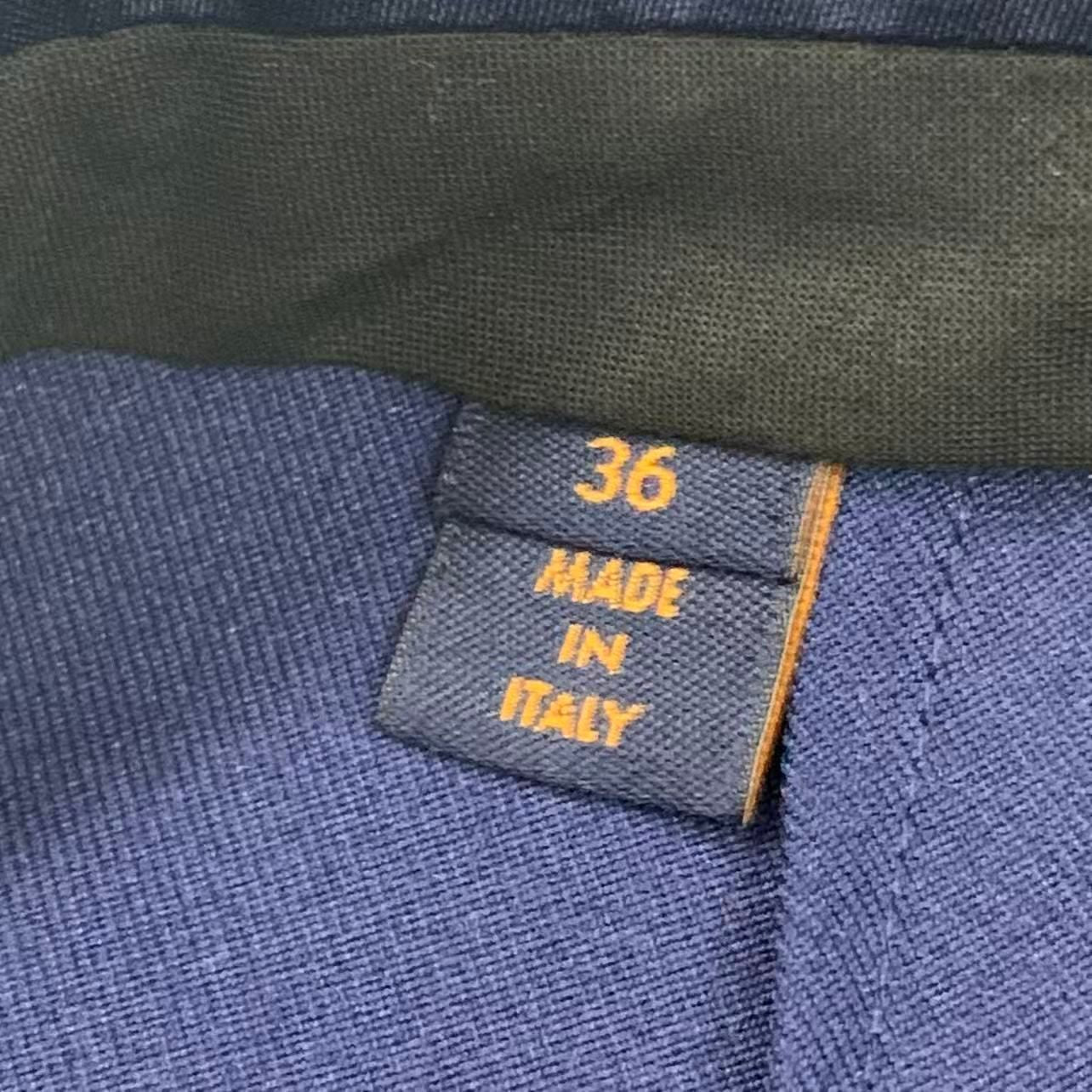 Louis Vuitton Shorts LV Logo Embroider Navy 36