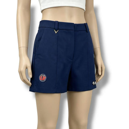Louis Vuitton Shorts LV Logo Embroider Navy 36