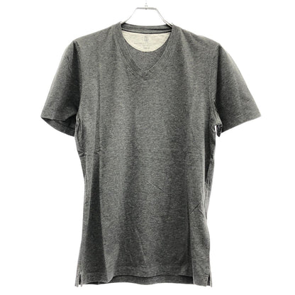 Brunello Cucinelli V-neck T-Shirt Gray XS