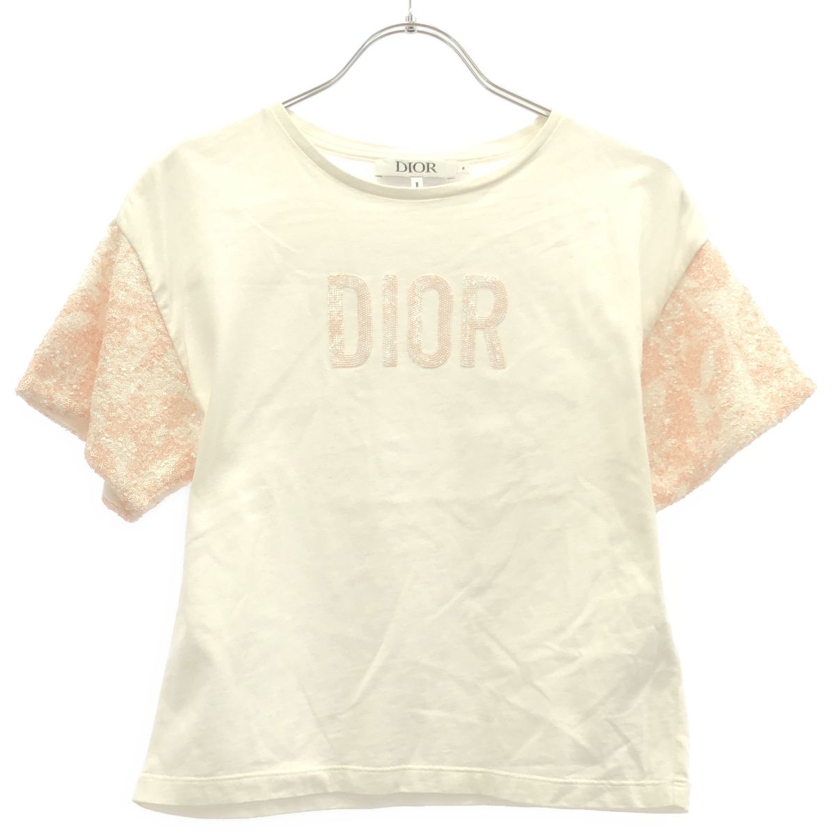 Dior Kids Sequin Logo Shirt