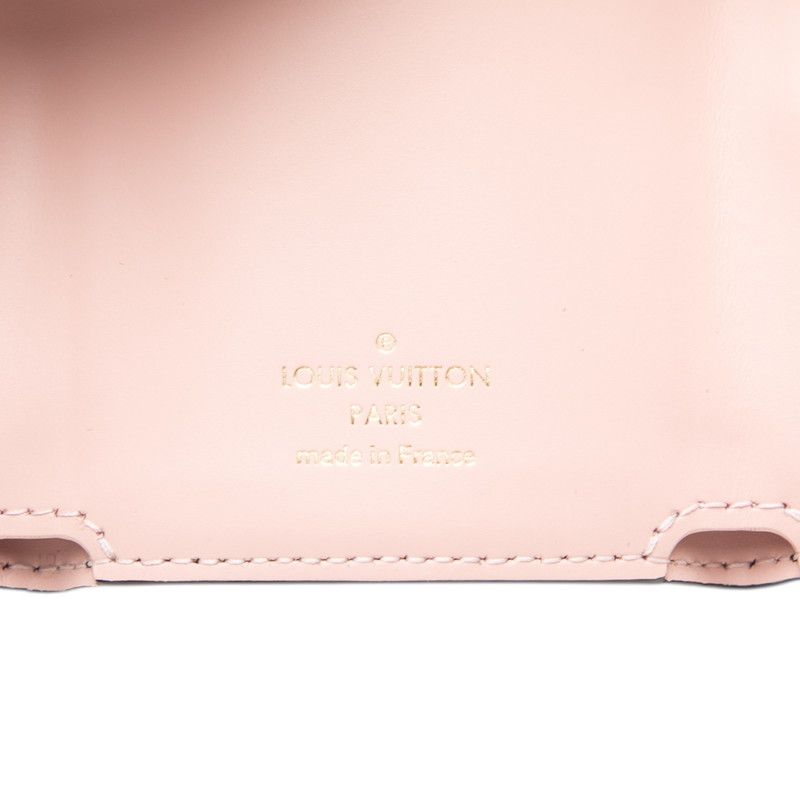 Louis Vuitton Monogram Portefeuille Celeste Trifold Wallet Brown Rose Ballerine
