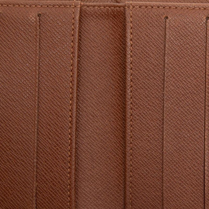 Louis Vuitton Monogram Porte-Monnaie Billets Cult Cles Trifold Wallet Brown