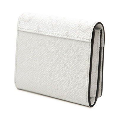 Louis Vuitton Taigarama Business Card Holder Case White Leather