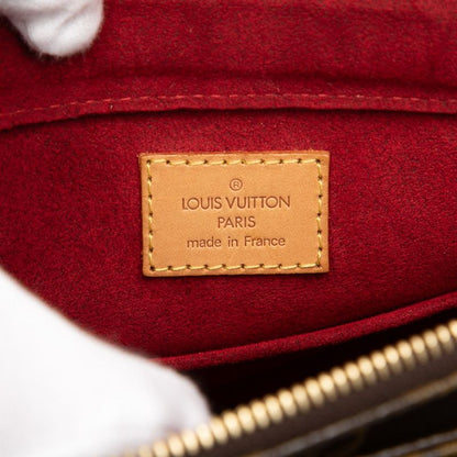 Louis Vuitton Monogram Viva Cite GM Shoulder Bag Brown Leather