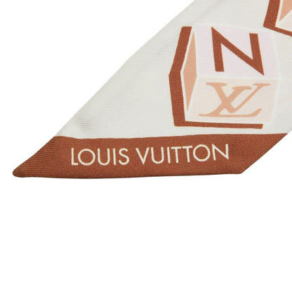 Louis Vuitton Bandeau BB Lucky LV Scarf Pink Multicolor Silk
