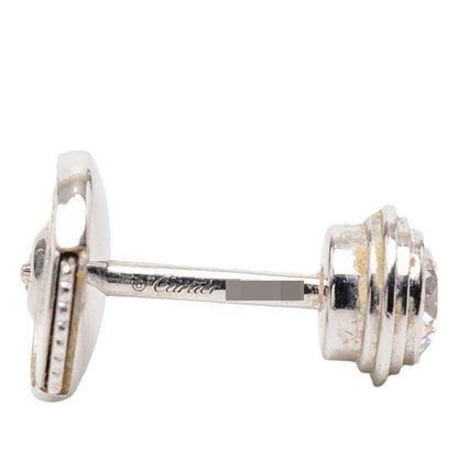 Cartier Damier Earrings Gold