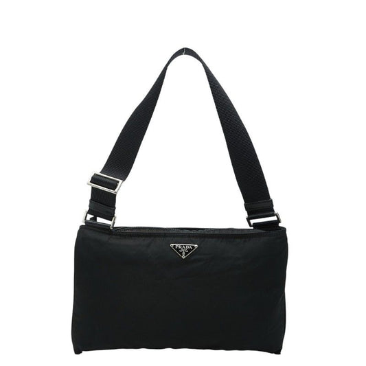 Prada Shoulder Bag Black Nylon