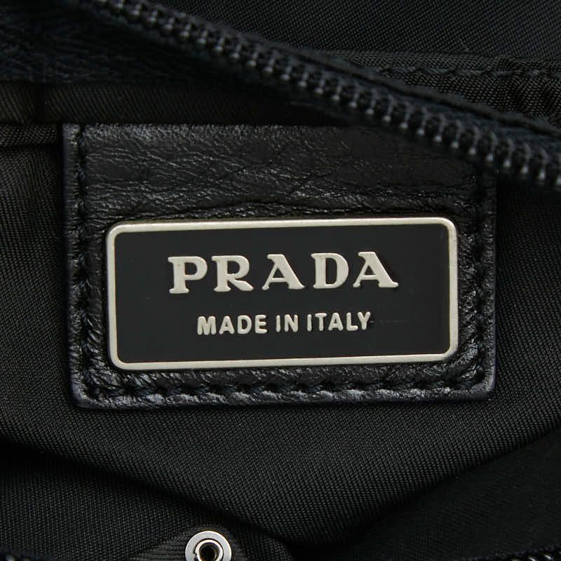 Prada Shoulder Bag Black Nylon