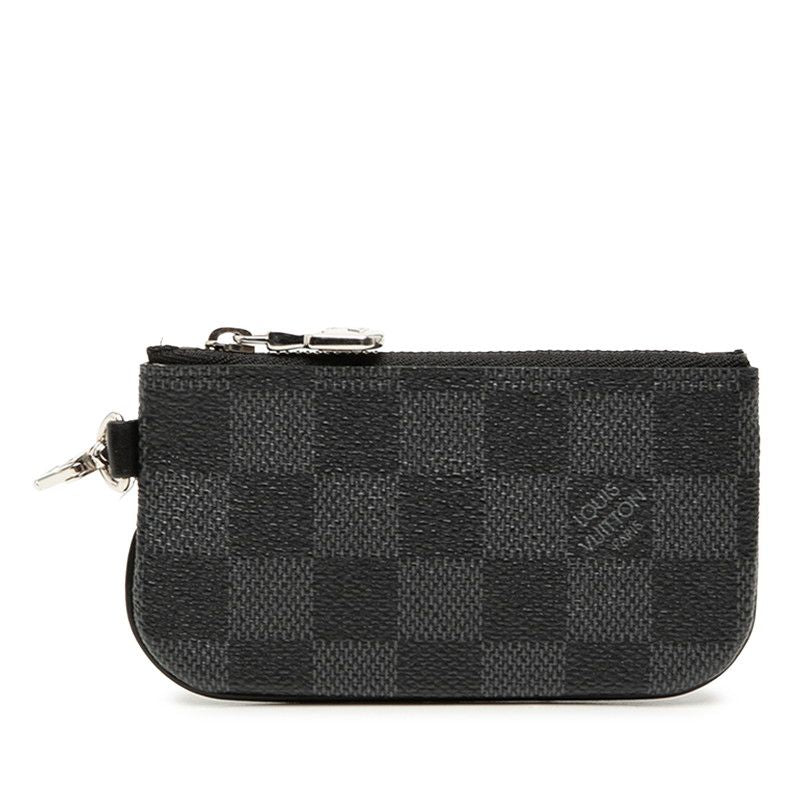 Louis Vuitton Damier Trio Messenger Coin Purse Black