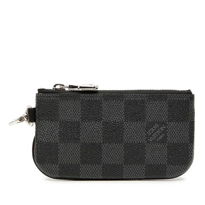 Louis Vuitton Damier Trio Messenger Coin Purse Black