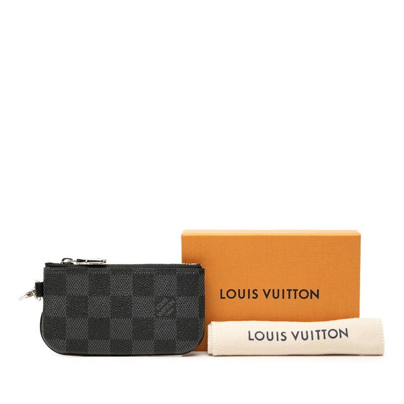 Louis Vuitton Damier Trio Messenger Coin Purse Black