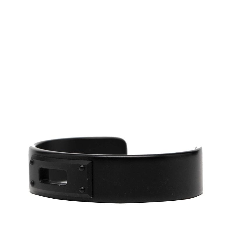 Hermes Kelly Bangle T5 So Black Plated Aluminum