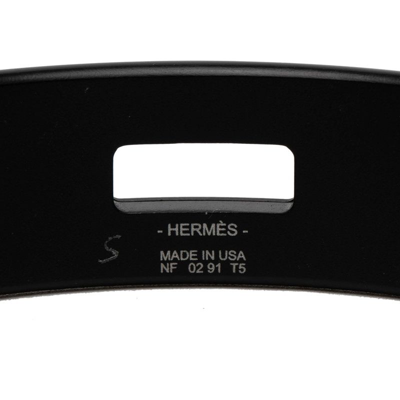 Hermes Kelly Bangle T5 So Black Plated Aluminum