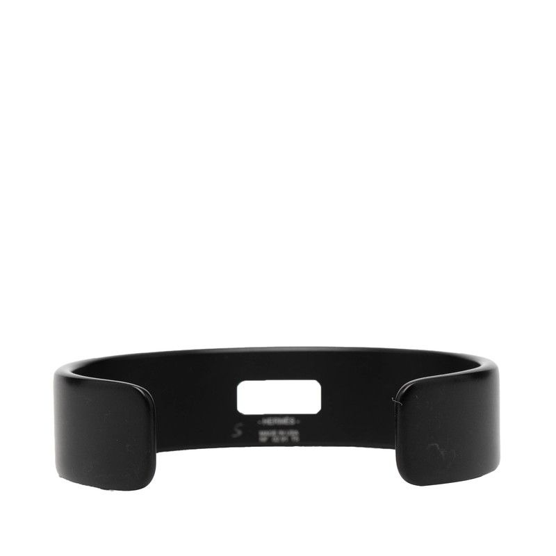 Hermes Kelly Bangle T5 So Black Plated Aluminum