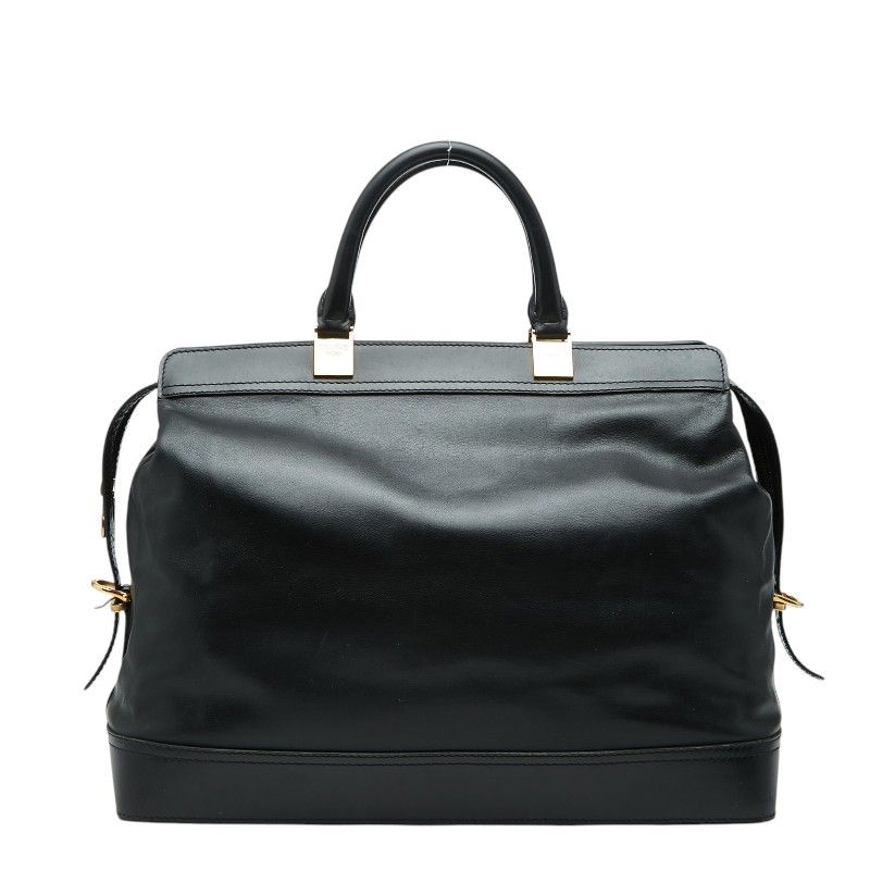 Celine Handbag Black Leather