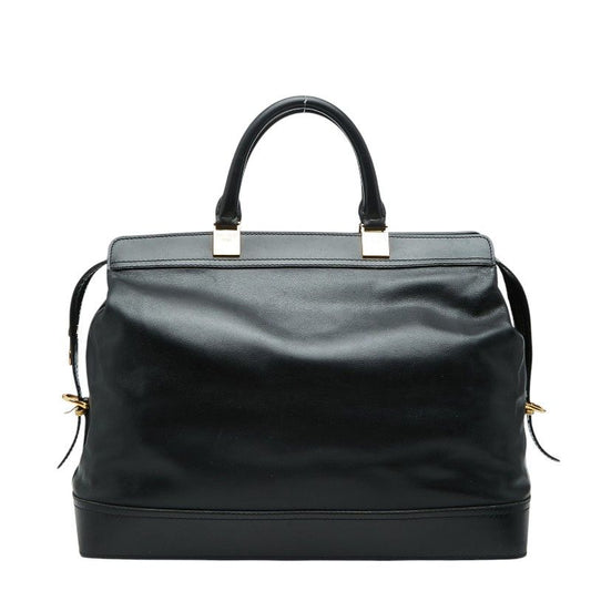 Celine Handbag Black Leather