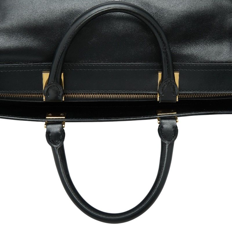 Celine Handbag Black Leather