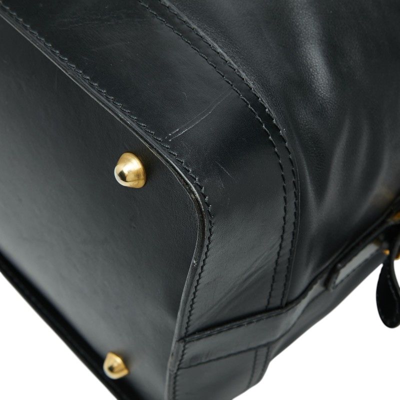 Celine Handbag Black Leather
