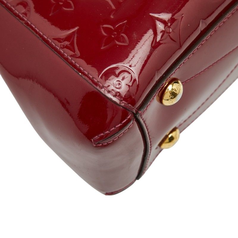 Louis Vuitton Monogram Vernis Montaigne BB 2-Way Shoulder Bag Rose Indien Red