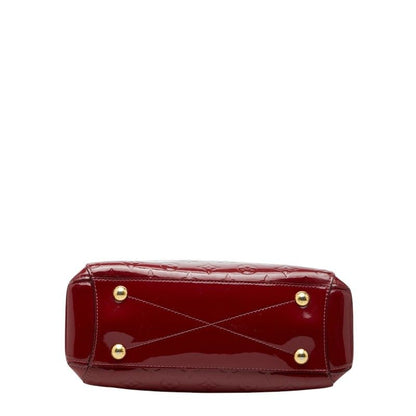 Louis Vuitton Monogram Vernis Montaigne BB 2-Way Shoulder Bag Rose Indien Red