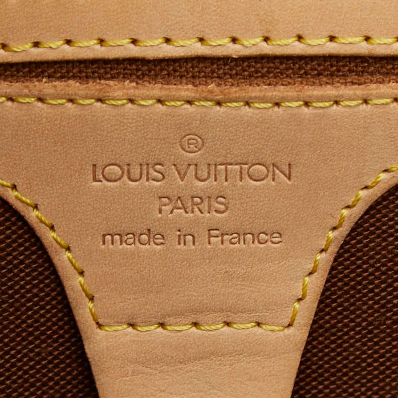 Louis Vuitton Monogram Ellipse PM Handbag Brown Leather
