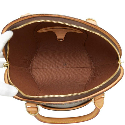Louis Vuitton Monogram Ellipse PM Handbag Brown Leather