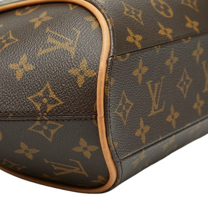 Louis Vuitton Monogram Ellipse PM Handbag Brown Leather