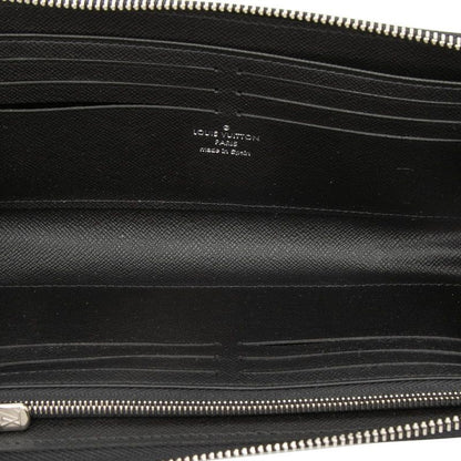 Louis Vuitton Taiga Zippy Dragonne Wallet Black Noir Leather