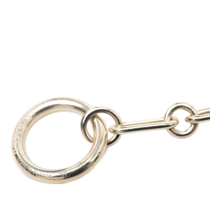 Hermes Chaine D'ancre Punk ST Bracelet Silver